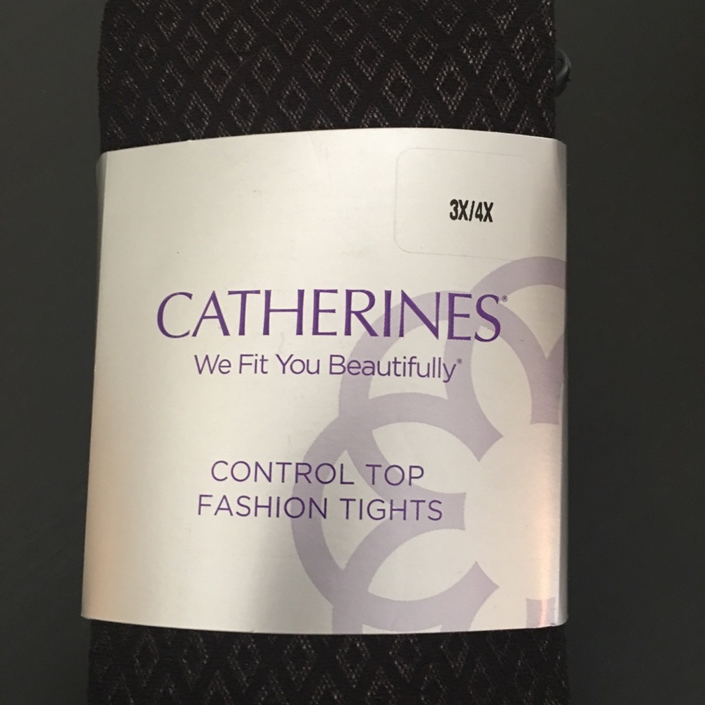 New! Plus size pattern tights